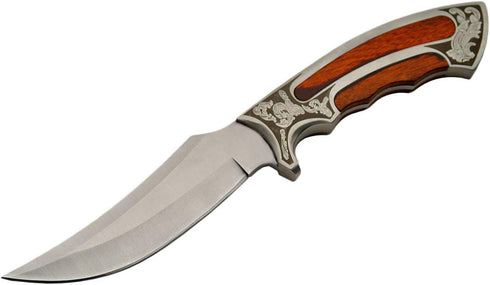 SZCO Supplies 10" Silver Gentleman Hunting Knife Stainless Steel Skinning Knife by SZCO Supplies
