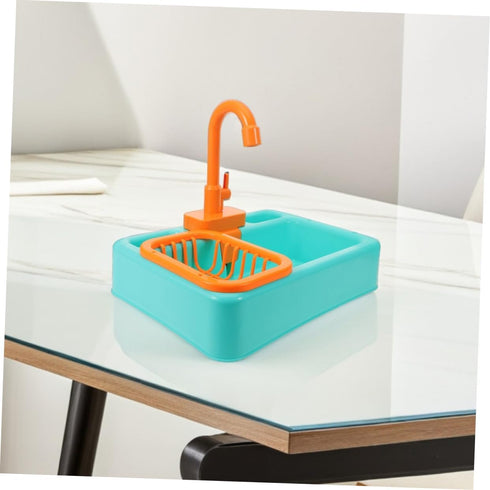 Interactive Parrot Bath Tub Toy - Automatic Shower Box for Birds