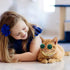 Weewooday 6 Pieces Dog Cat Costume - Pet Sunglasses and Summer Straw Hat with Faux Gold Chain Collar for Small Medium