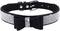 Dogs Kingdom Adjustable Cute Pet Dog Velvet Bow Tie Collar, Full Crystal Rhinestone Necklace for Puppy Cat (Black, L)