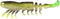 Generic Fishing Lure pslb35 Soft Plastic Shrimp 3.5 Inch 3 per Pack Loose