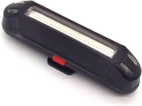 USB Rechargeable Waterproof Rear Bike Light, LED Bicycle Tail Light for Cycling Safety Flashlight