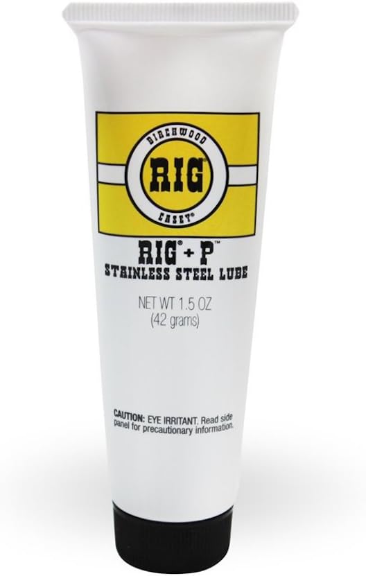 BIRCHWOOD CASEY Rig +P Stainless Steel Lube, 1.5oz Long-Lasting Lubricant & Preservative