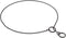 Alvalley Metal Chain Dog Show Collar, Adjustable Pet Slip Collar for Toy, Small, Medium, Large Dogs (Black, 16", 1.8mm