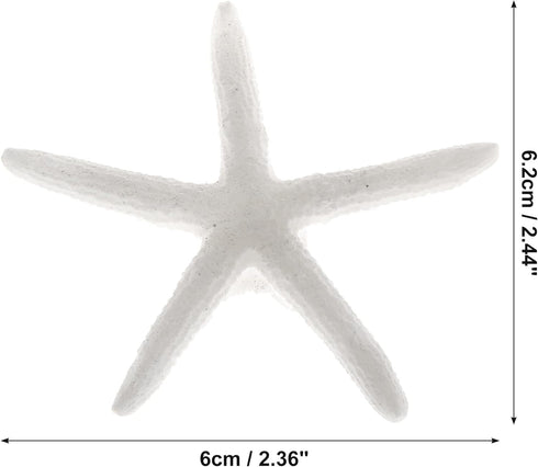VOCOSTE Mini Faux Coral Decor for Aquarium Decorations, White, 2.36"x2.44"