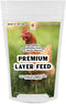 Pampered Chicken Mama Chicken Feed Mash - Premium Layer Feed Pellets -