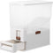 Navaris Pet Food Container - Dry Food Storage for Cats and Dogs