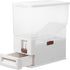 Navaris Pet Food Container - Dry Food Storage for Cats and Dogs