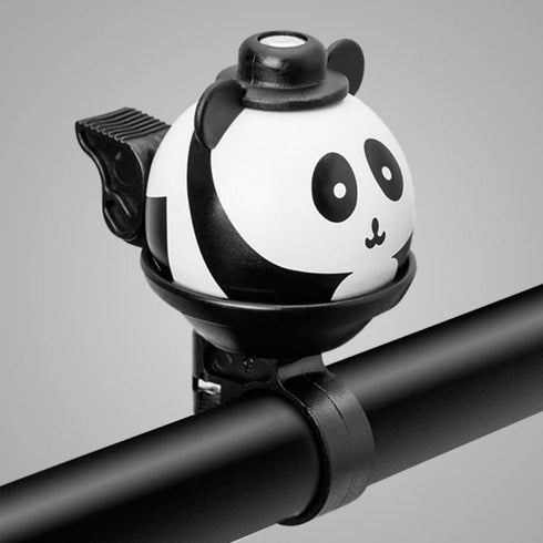 Kids Bicycle Bells, Cartoon Panda High Decibel Cycling Bells with Loud Clear Sound for Children