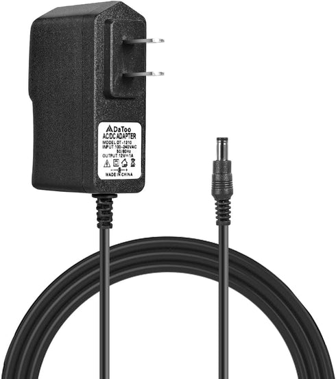 Aquarium Light LED Power Adapter AC 100-240V DC 12V 1A Replacement for Fish Tank Light Power Supply