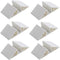6 Piece Pet Gate Fence Support Feet, Plastic Triangular Isolation Fence Reinforcement Accessories