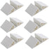6 Piece Pet Gate Fence Support Feet, Plastic Triangular Isolation Fence Reinforcement Accessories