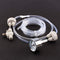 DIY CO2 Generator System Kit, White Professional Aquarium Plant CO2 System Kit, Pro Tube Valve Gauge Bottle