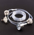 DIY CO2 Generator System Kit, White Professional Aquarium Plant CO2 System Kit, Pro Tube Valve Gauge Bottle