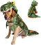 Dog Crocodile Costume for Pet Halloween Christmas Cosplay, Hoodie Sweater Clothes for Small Medium Large