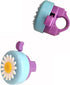Girls Bike Accessories Kit, Hand Woven Bicycle Basket, Child Bike Wheel Spoke Beads, Bike Streamers, Horn Bell, Stickers