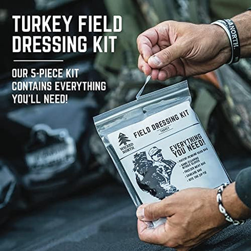 Game Processing Kit for Turkey Hunting, Includes 5 Essential Gear