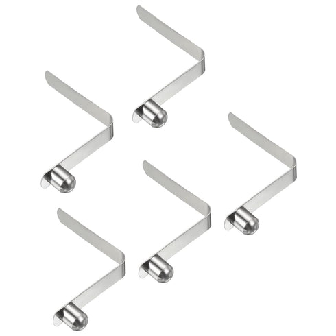 PATIKIL 11x9mm Kayak Paddle Snaps, 5 Pack Pole Push Button Spring Clips for Camping