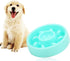 Dog Slow Feeder Bowl, Anti-choking Pet Slower Food Feeding Dishes Interactive Bloat Stop Dog Bowls Preventing Choking Healthy Design Dogs Cats Bowl(Emerald Green)