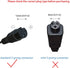 LIANSUM 24V 1.5A MX350 E100 E200 E300, MX400 3-Prong Replace Charger Compatible with Razor Dirt Bike, Electric Scooter
