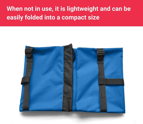TURBOOST 48 11 Inches, 600D Heavy Duty Camping Chair Replacement Bag with Side Pocket, Camp Cover Bags for Carrying
