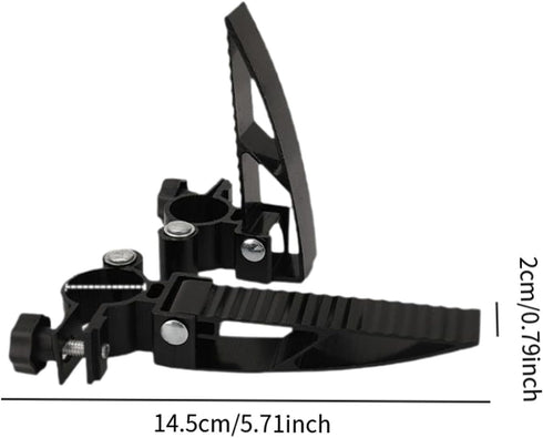 1 Vaveren Pair Fishing Chair Foot Pedals Foldable Chair Pedals Components Metal Adjustable Camping Chair Foot Rests