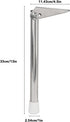 90 13in 8423SL13) Yosoo Stainless Steel Seat Support Swing Leg, Boat Yacht RV Accessory, Degree Adjustable, Long, Anti