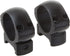 Weaver Grand Slam Steel Medium Top Mount Rings, 1-Inch, Matte Black