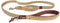EzyDog Soft Trainer Dog Leash with Traffic Control Handle, Reflective Stitching for Nighttime Safety, 72”, Corduroy
