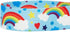 Blueberry Pet Rainbow Clouds Adjustable Dog Collar - Small, Neck 12"-16" with Blingy Decor