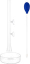 SUPERFINDINGS Clear Glass Fish Shrimp Feeding Tube and Dish Set with 11.81 Inch Acrylic Coral Feeder Pipette for