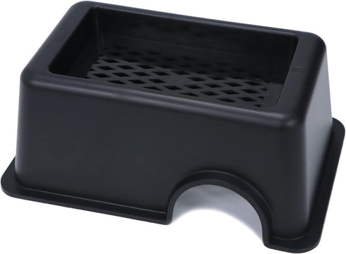 Wontee Reptile Hideout Box with Sink Basin Humidifier Caves for Lizards, Turtles, and Small Snakes