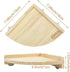 Litewoo Bird Perch Corner Platform Stand Shelf for Birds Budgie Parakeet Cockatiel Conure CockatooPlatform