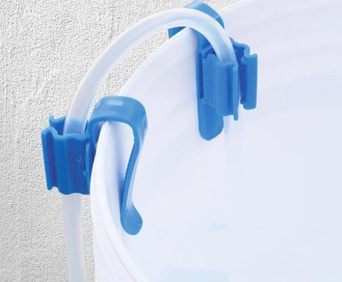 2Pcs Adjustable Hose Holder, Plastic Fish Water Pipe Clamp for 8mm to 16mm Hoses