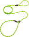 7Ft Slip Lead Dog Leash for Small Dogs, Lightweight Nylon Rope No Pull Training Leash, Green