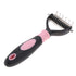 Fdit Pet Comb - 2 Sided Professional Knot Comb Brush for Dog Cleaning, Hair Removal, Grooming Tool