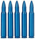 A-ZOOM AZOOM SNAP CAPS 3006SP 5PK Blue