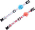 2 Pack Floral Dog Collar with Removable Flower, Adjustable Nylon Pet Collars for Large Dogs