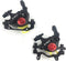 MTB Road XTECH HB-100 - MTB Road Line Pulling Hydraulic Disc Brake Calipers Front & Rear E-BIKE Set