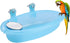 Pssopp Bird Bathtub, Hanging Bird Bath Cube Cute Pet Bird Bathing Box Bird Shower Bathtub Accessories with Mirror pet