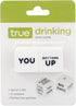 2 2+ True Drinking Dice - Adult Party Games Drinking - Fun Drinking Games for Parties - Includes Dice with Instructions