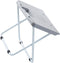 Outanaya Portable Foldable Stool Outdoor Camping Chair Non-Slip Small Gray Plastic Seat