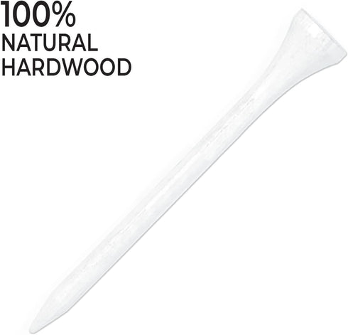Pride Golf Tee, Deluxe 2-3/4 inch Tee, 500 Count