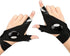 anso LED Light Beam Glow Gloves Flashing Rave Finger Up Lighting Outdoor Work