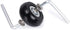 OwnMy Luggage Suitcase Replacement Wheels, 40mm x 18mm Rubber Swivel Caster Wheels, Set of 4