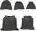 Topyond 5Pcs Dry Bag - Waterproof Dry Roll Top Sacks for Outdoor Storage, Kayaking, Camping, Boating - Army Green