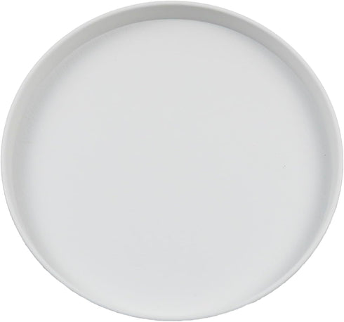 OMEM Reptile Food Bowl Water Dish - Feeding Dish for Birds, Large, White