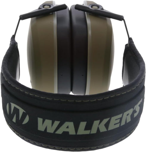 27dB Walker's Razor Slim Passive Earmuffs Ultra Low Profile NRR Light Weight