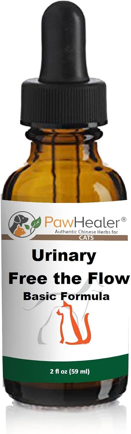 Cat & Small Dogs Bladder Remedy for Stones & Crystals 2 fl oz - Urinary Free The Flow