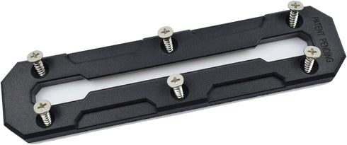 Kayak Track Mount Low Profile Nylon Rail Track | Kayak Fishing Accessories, 6/9/12 inch (1/2 pack) (6 inch(1pack))